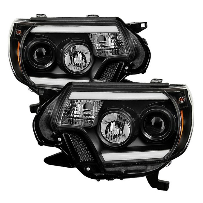Spyder Auto Headlight Assembly, Signature Series, Projector Beam with Bar Style Daytime Running Light – 5081711