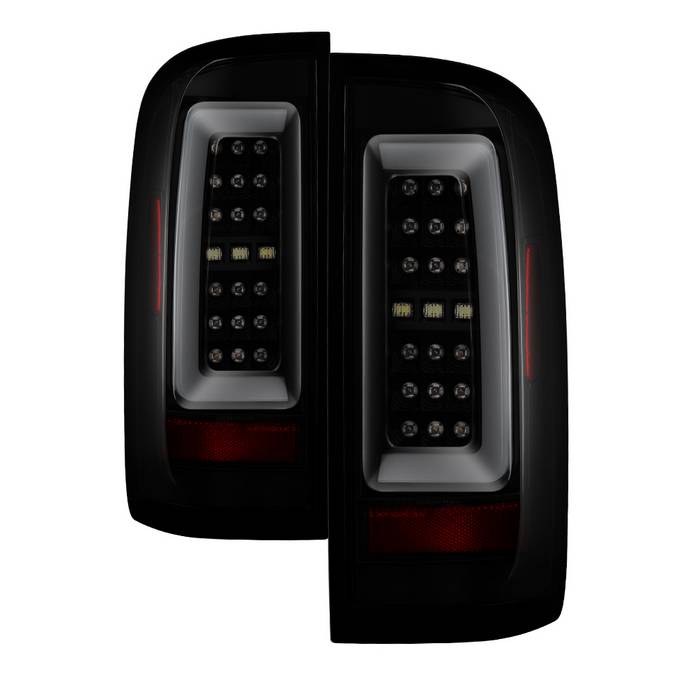 Spyder Auto Tail Light Assembly, LED, Smoke Lens, Black Housing, Set of 2 – 5085252