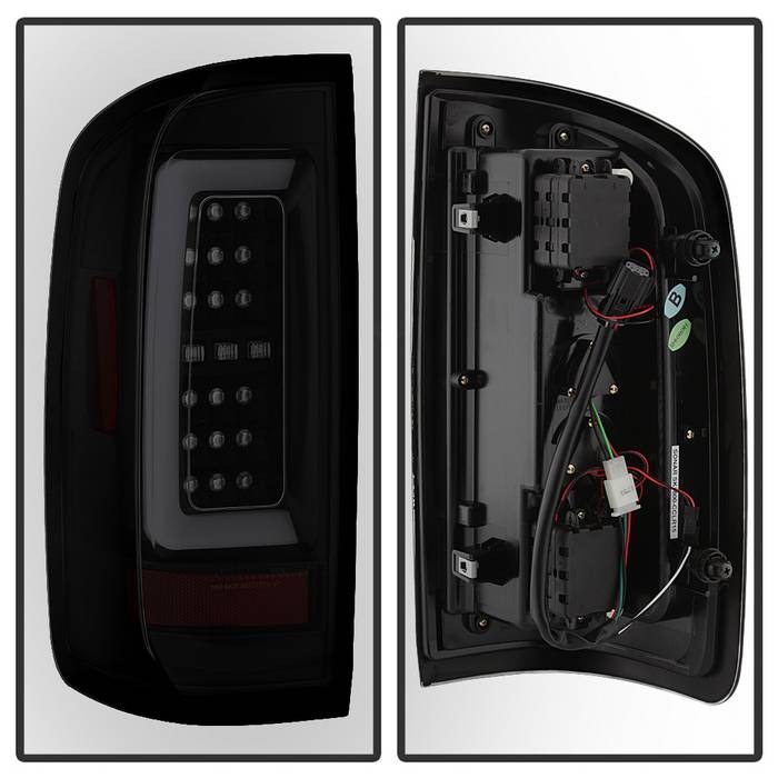 Spyder Auto Tail Light Assembly, LED, Smoke Lens, Black Housing, Set of 2 – 5085252