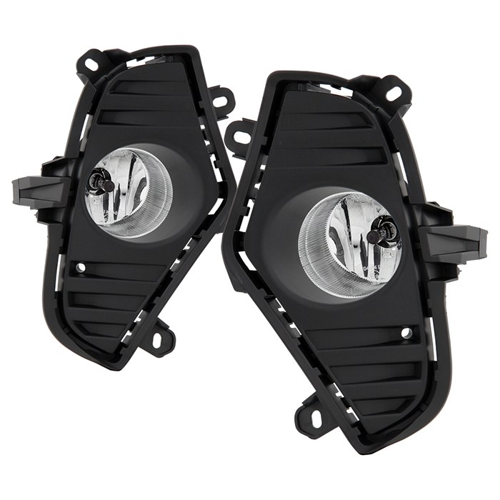 Spyder Auto Driving/ Fog Light, Halogen Bulb, Clear Halogen Bulbs, Fog Beam, OE Mount, Set of 2, With OEM Fit Switch – 5087126