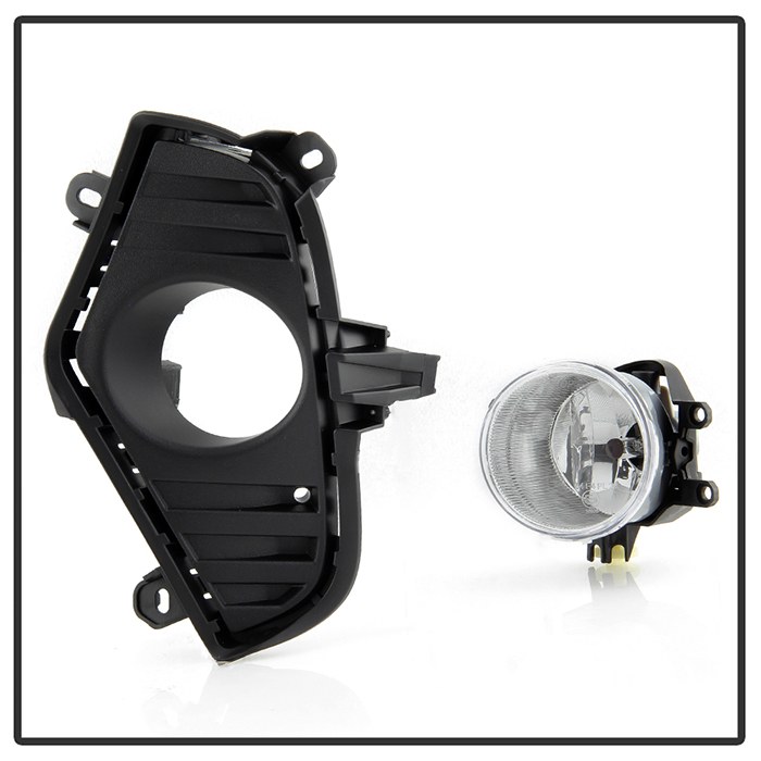 Spyder Auto Driving/ Fog Light, Halogen Bulb, Clear Halogen Bulbs, Fog Beam, OE Mount, Set of 2, With OEM Fit Switch – 5087126