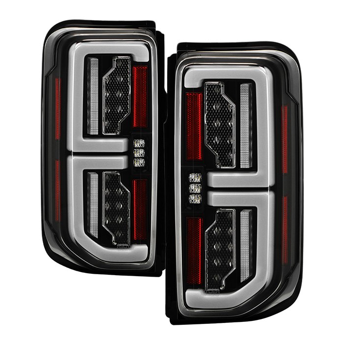 Spyder Auto Tail Light Assembly, LED, Clear Lens, Black Housing – 5088758