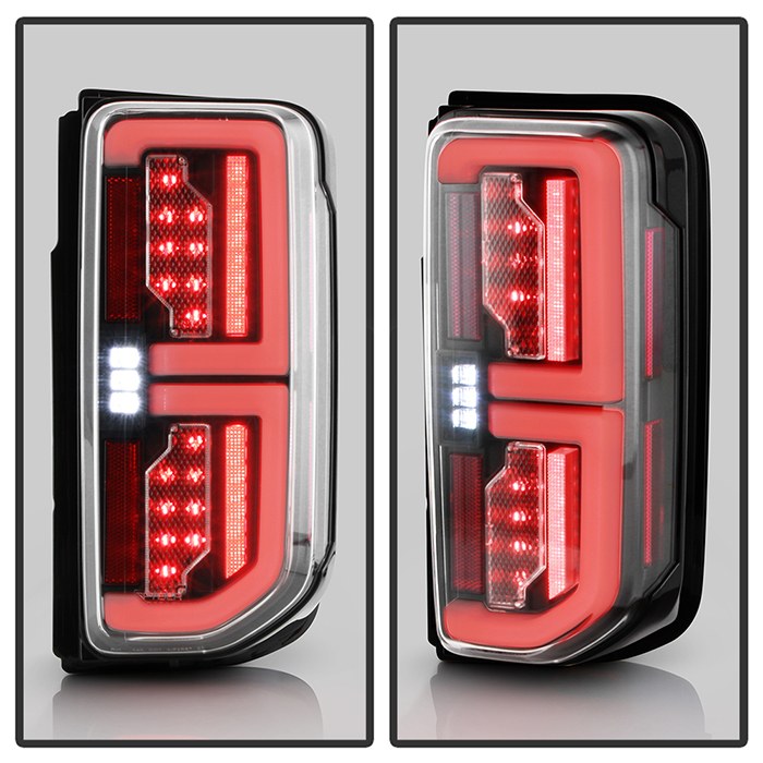 Spyder Auto Tail Light Assembly, LED, Clear Lens, Black Housing – 5088758