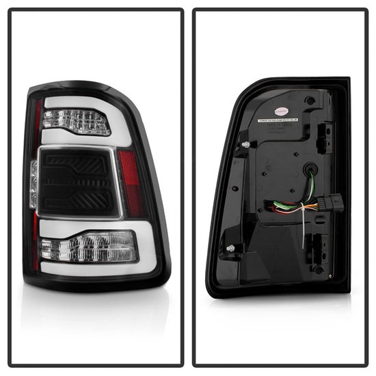 Spyder Auto Tail Light Assembly, Apex Series, Clear Lens, Black Housing, LED – 5089144
