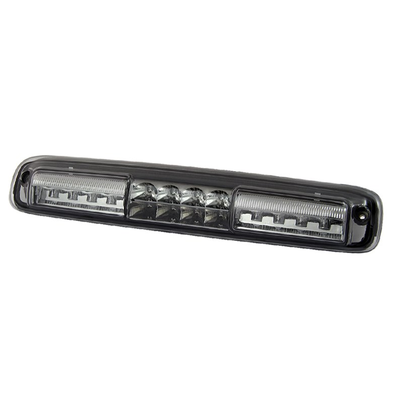 Spyder Auto Center High Mount Stop Light, LED, Smoke Lens, Red Bulb, Chrome Plated Housing – 9024979