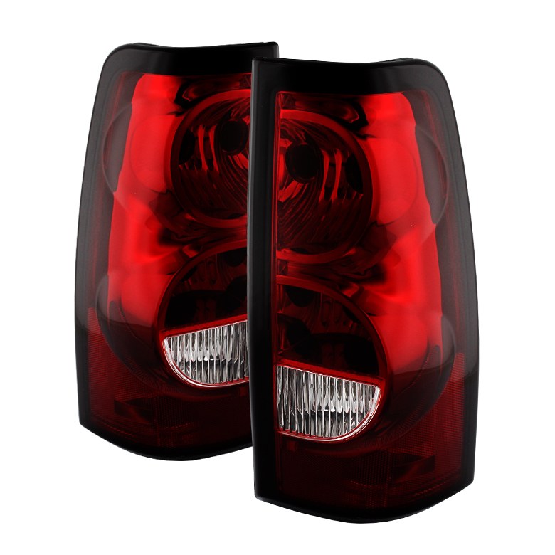 Spyder Auto Tail Light Assembly, Uses Stock Bulbs, Red/ Clear Lens, Black Housing, Set of 2 – 9026362