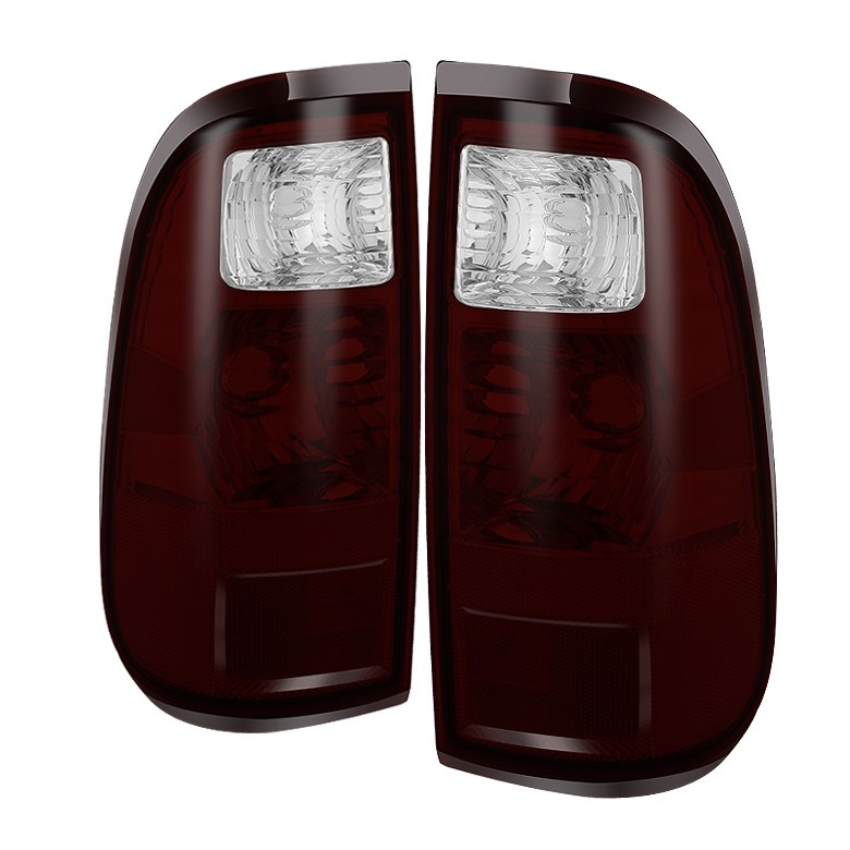 Spyder Auto Tail Light Assembly, Uses Stock Bulbs, Red Smoke Lens, Black Housing, Set of 2 – 9026379