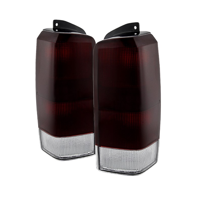 Spyder Auto Tail Light Assembly, Uses Stock Bulbs, Red Smoke Lens, Black Housing, Set of 2 – 9029868