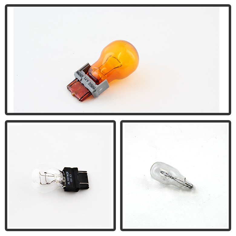 Spyder Auto Tail Light Assembly, Uses Stock Bulbs, Red/ Clear Lens, Black Housing, Single – 9029998