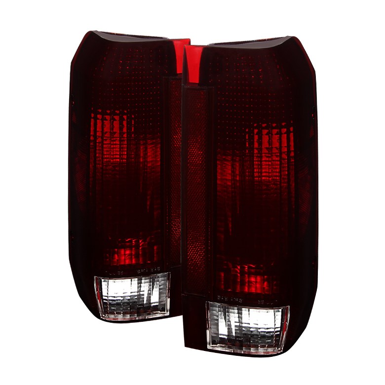 Spyder Auto Tail Light Assembly, Uses Stock Bulbs, Red Smoke Lens, Black Housing, Set of 2 – 9030567