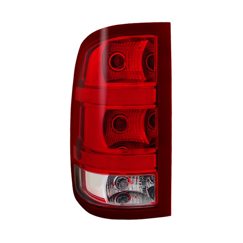 Spyder Auto Tail Light Assembly, Uses Stock Bulbs, Red/ Clear Lens, Black Housing, Single – 9031991