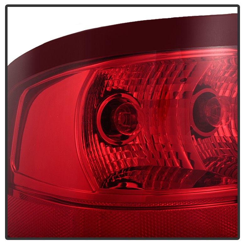 Spyder Auto Tail Light Assembly, Uses Stock Bulbs, Red/ Clear Lens, Black Housing, Single – 9031991