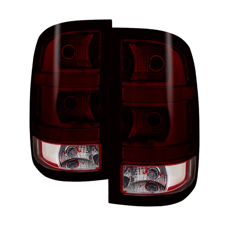 Spyder Auto Tail Light Assembly, Uses Stock Bulbs, Red Smoke Lens, Black Housing, Set of 2 – 9032011