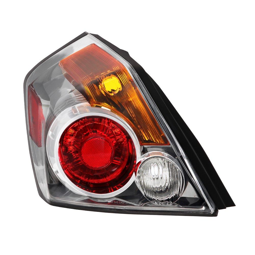 Spyder Auto Tail Light Assembly, Uses Stock Bulbs, Red/ Clear Lens, Black Housing, Single – 9032059