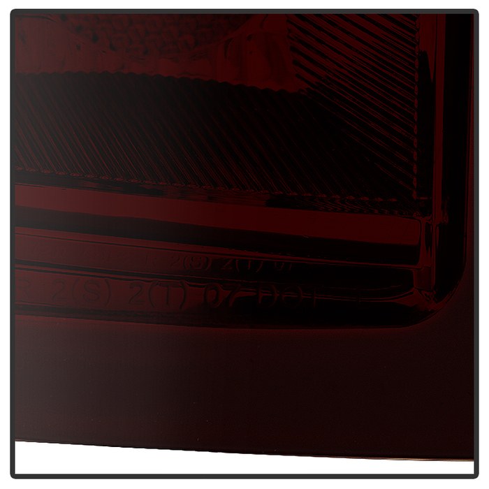 Spyder Auto Tail Light Assembly, Halogen, Dark Red Lens, Black Housing, Set of 2 – 9033100