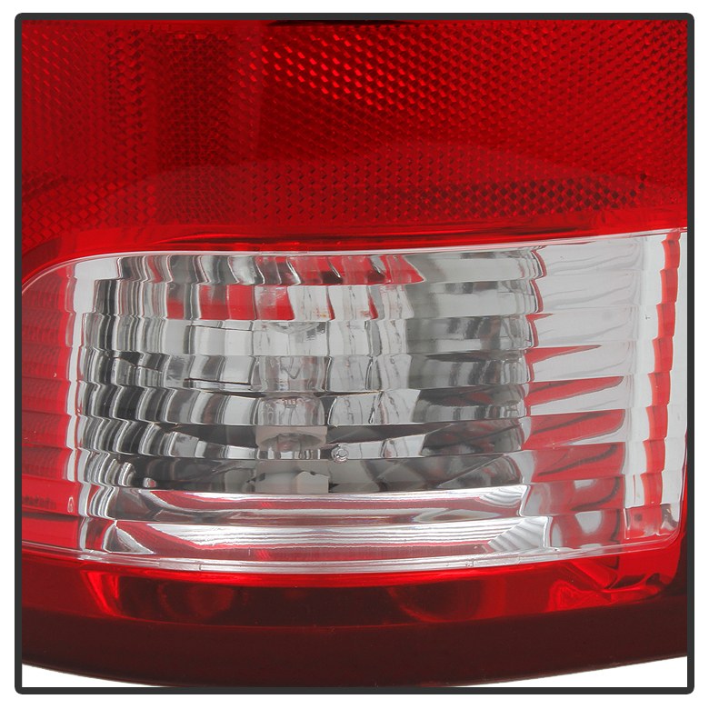 Spyder Auto Tail Light Assembly, Uses Stock Bulbs, Red/ Clear Lens, Black Housing, Single – 9033162