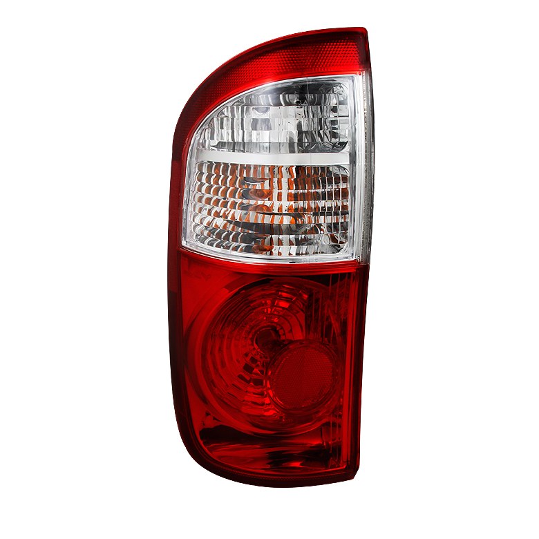 Spyder Auto Tail Light Assembly, Uses Stock Bulbs, Red/ Clear Lens, Black Housing, Single – 9033391