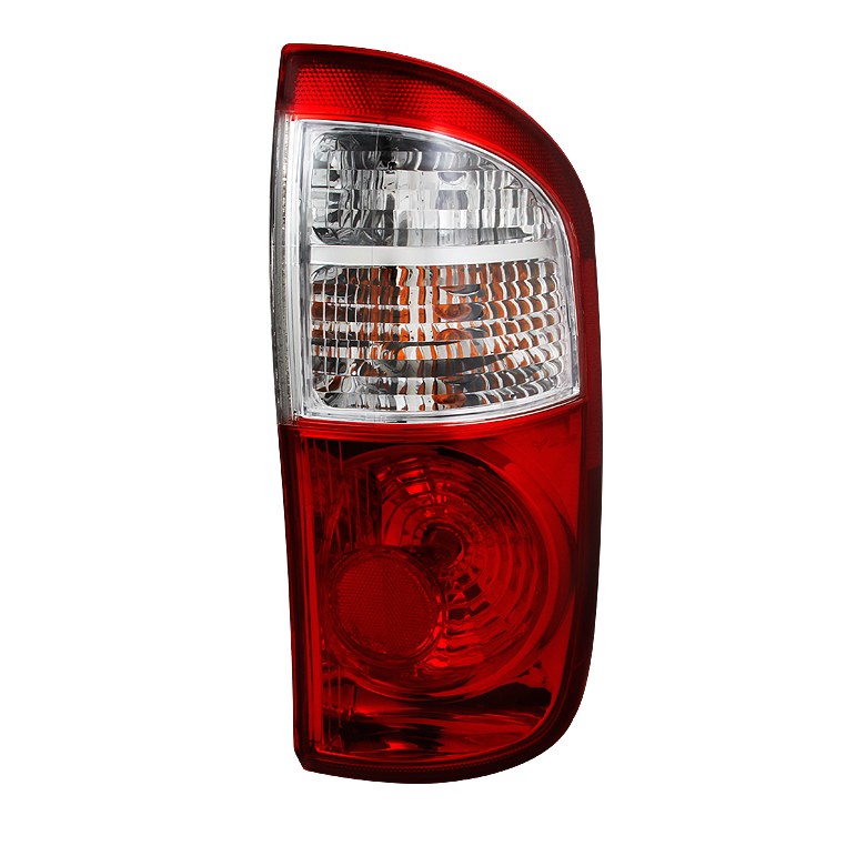 Spyder Auto Tail Light Assembly, Uses Stock Bulbs, Red/ Clear Lens, Black Housing, Single – 9033407