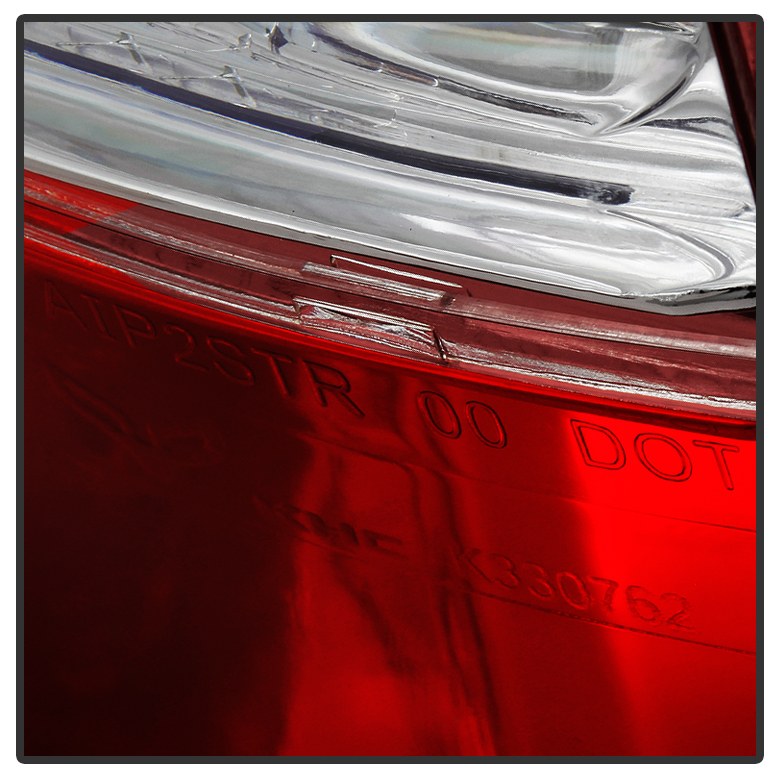 Spyder Auto Tail Light Assembly, Uses Stock Bulbs, Red/ Clear Lens, Black Housing, Single – 9033407