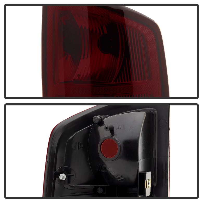 Spyder Auto Tail Light Assembly, Uses Stock Bulbs, Red Smoke Lens, Black Housing, Set of 2 – 9033551