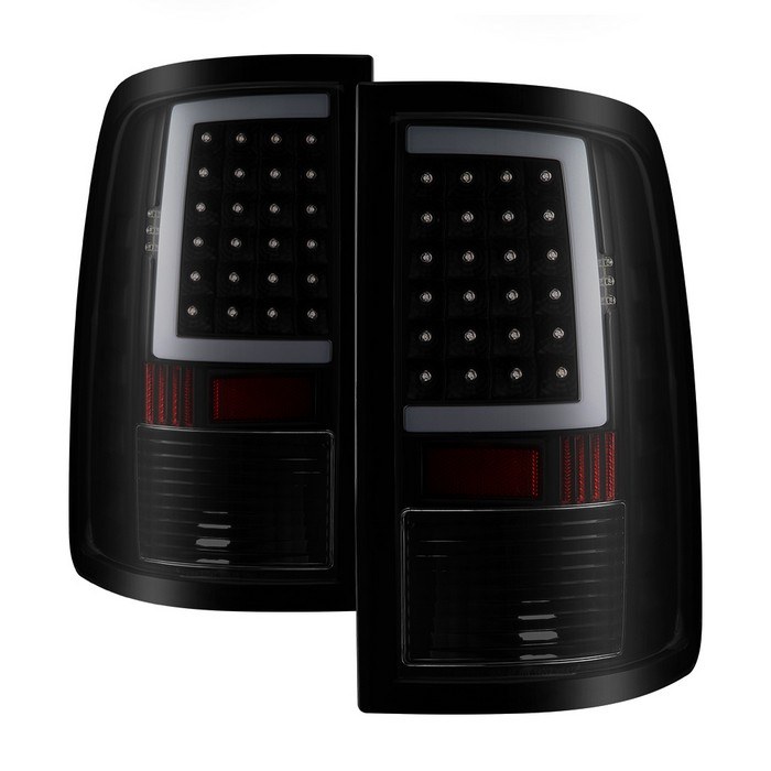 Spyder Auto Tail Light Assembly, LED, Black Smoke Lens, Black Housing, Set of 2 – 9041020