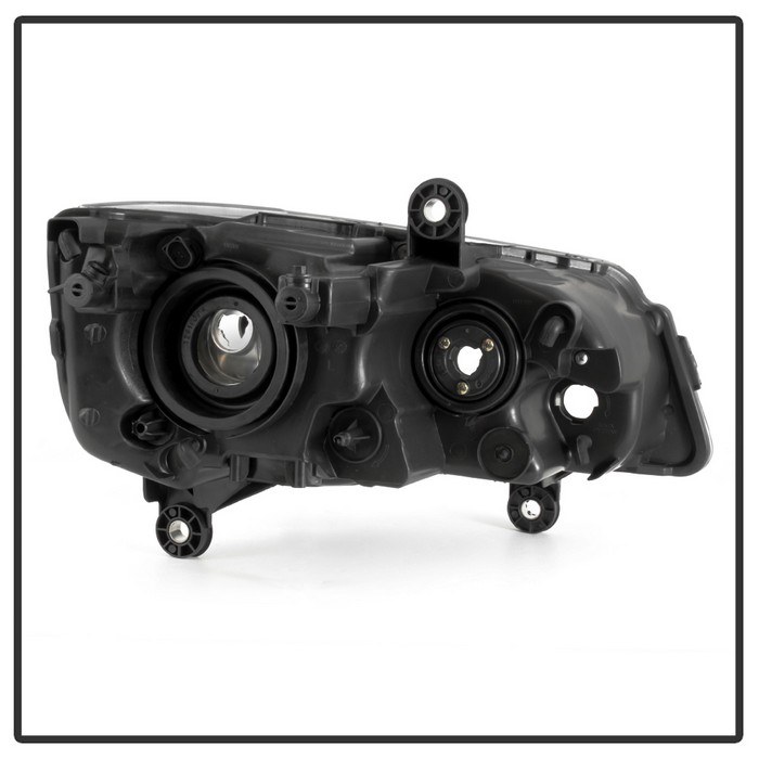 Spyder Auto Headlight Assembly, Clear Lens, Chrome Housing, DOT/ SAE Approved, Set of 2 – 9042508