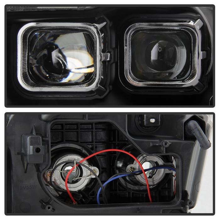 Spyder Auto Headlight Assembly, Projector Beam with Daytime Running Light and Turn Signal Light – 9047114