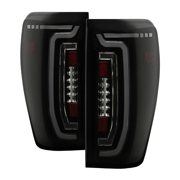 Spyder Auto Tail Light Assembly, Akkon, LED, Smoke Lens, Black Housing – 9051968