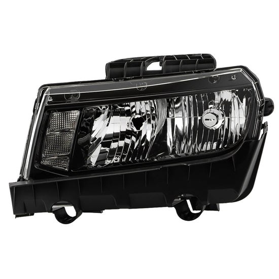 Spyder Auto Headlight Assembly, 7443 Halogen Bulb, Amber Bulb, Clear Lens, Black Housing, Single – 9052972