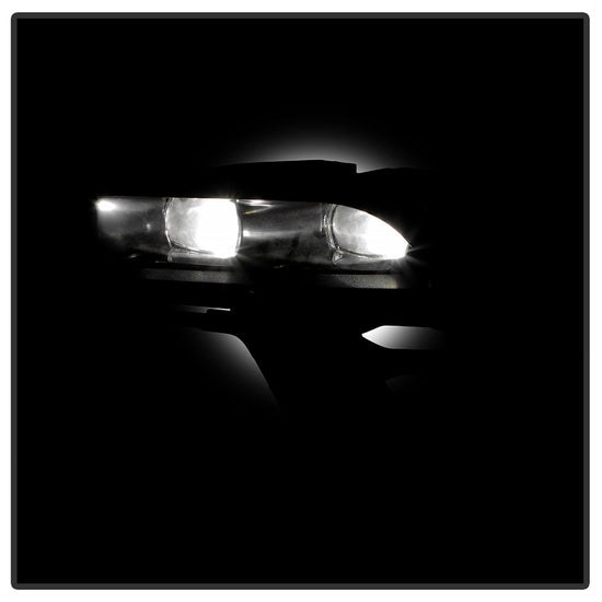 Spyder Auto Driving/ Fog Light, LED, OEM, Clear Lens, Black Housing, With Wiring Harness/ Switch Harness/ Power Switch/ Mounting Hardware – 9054020