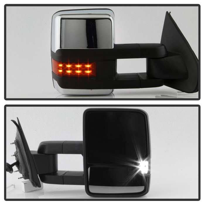 Spyder Auto Exterior Towing Mirror, G3 Series, Aftermarket Replacement, Direct-Fit, Telescoping, Power, Heated – 9936777