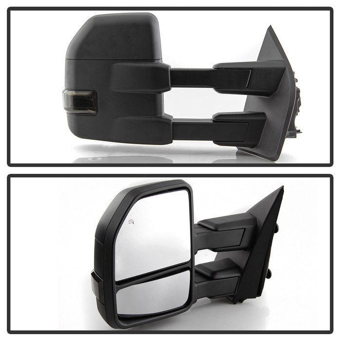 Spyder Auto Exterior Towing Mirror, Aftermarket Replacement, Telescoping, Power – 9943065