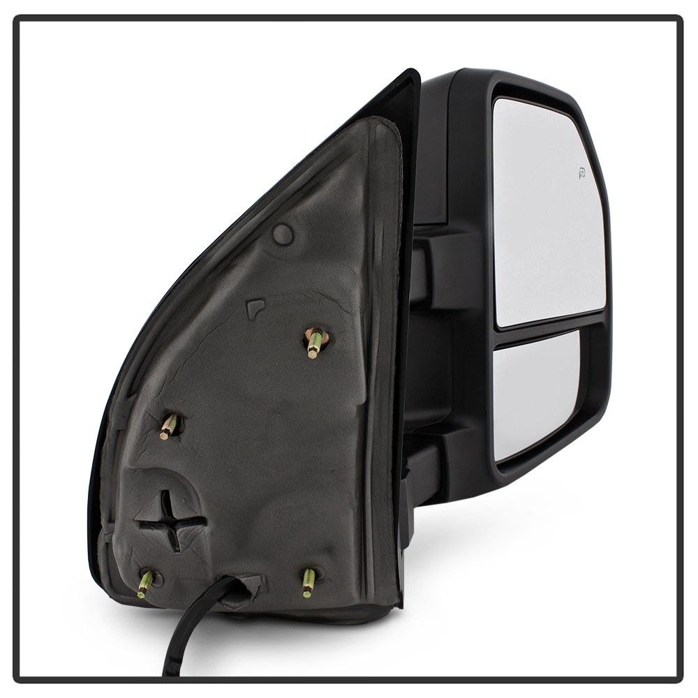 Spyder Auto Exterior Mirror, Aftermarket Replacement, Set of 2, Electric, With Heated Mirrors, With Smoke LED Turn Signal Indicators – 9943096