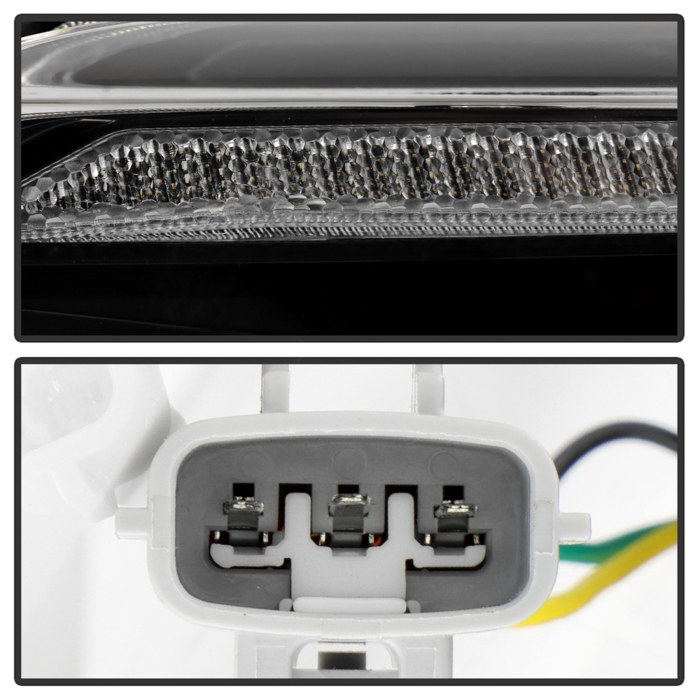Spyder Auto Headlight Assembly, Halogen Bulb, Black Housing, Single – 9951428