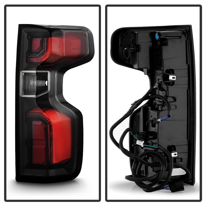 Spyder Auto Tail Light Assembly, Poe, LED, Clear Lens, Black Housing, Red Running Light/ Turn Signal Light/ Brake Light, DOT/ SAE Approved – 9953569