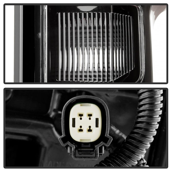 Spyder Auto Tail Light Assembly, Poe, LED, Clear Lens, Black Housing, Red Running Light/ Turn Signal Light/ Brake Light, DOT/ SAE Approved – 9953569