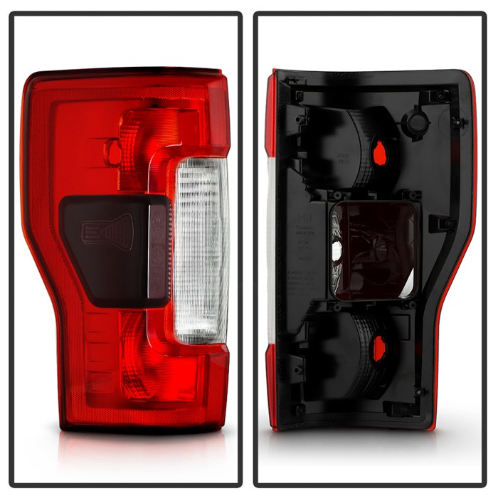 Spyder Auto Tail Light Assembly, Poe, Red/ Clear Lens, Black Housing, Halogen, 3157K Brake/ Signal Light, Single – 9957710