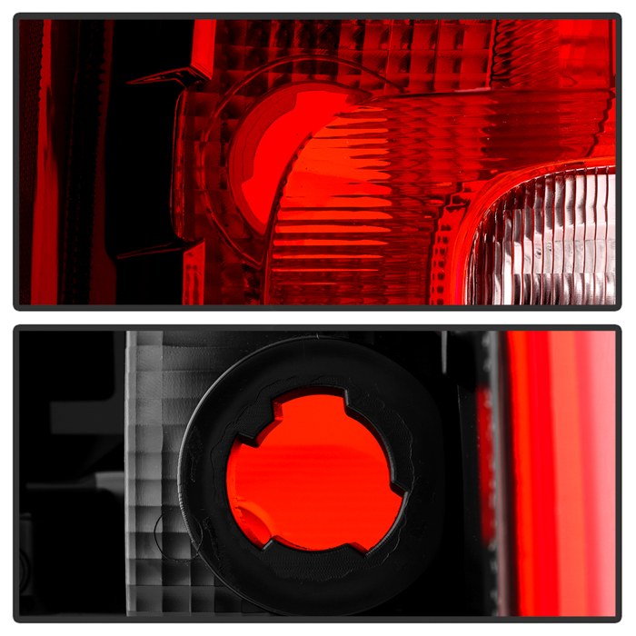 Spyder Auto Tail Light Assembly, Poe, Red/ Clear Lens, Black Housing, Halogen, 3157K Brake/ Signal Light, Single – 9957710