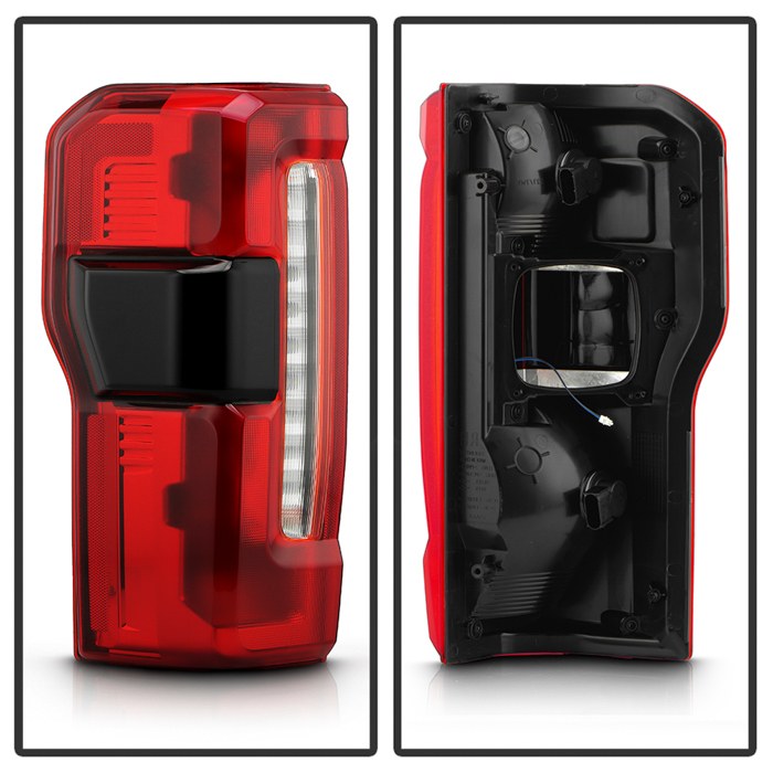 Spyder Auto Tail Light Assembly, Poe, Clear/ Red Lens, Black Housing, Halogen, 3157 White Brake Light/ LED White Reverse Light, Single – 9958564