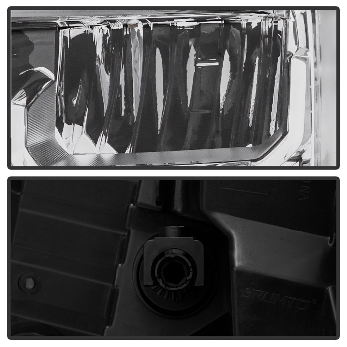 Spyder Auto Headlight Assembly, Poe, Bulb Not Included, With LED Daytime Running Light/ LED Turn Signal Light/ LED Low Beam/ LED High Beam – 9960024
