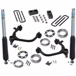 Superlift Lift Kit Suspension, Bilstein, 3 Inch Front Lift, 1-1/2 Inch Rear Lift, With Rear Bilstein Shock Absorbers IN Kit – 3900B