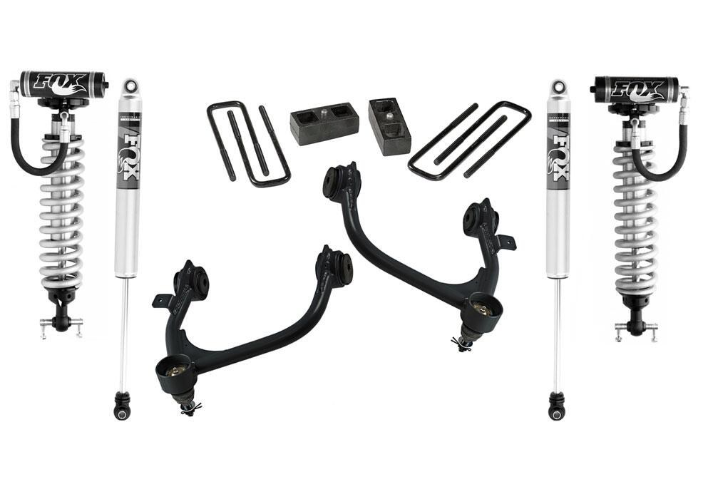 Superlift Lift Kit Suspension, Fox 2.0 Series, 3 Inch Front Lift, 1-1/2 Inch Rear Lift – 3900FX