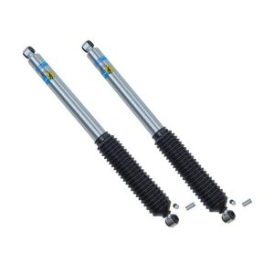 Superlift Shock Absorber, Hydrogen Gas Charged, Without Reservoir, One Year Warranty, Non Adjustable Valving, With Shock Boots, Silver Body – 84058