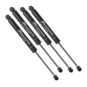 Superlift Shock Absorber, Nitrogen Gas Charged, One Year Warranty, Not Adjustable, Without Shock Boots, Set of 4 – 84170