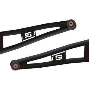 Superlift Radius Arm, With 2 to 6 Inch Lift, Non Adjustable, Powdercoated, Black, Set of 2 – 9250PR