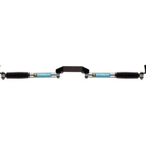Superlift Steering Stabilizer, Superide SS, Dual, Stainless Steel, With Brackets/ Hardware, Set of 2 – 92709