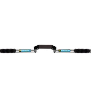 Superlift Steering Stabilizer, Superide SS, Dual, Stainless Steel, With Brackets/ Hardware, Set of 2 – 92710