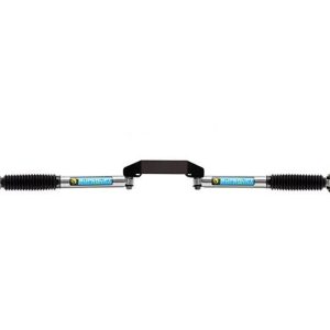 Superlift Steering Stabilizer, Superide SS, Dual, Stainless Steel, With Brackets/ Hardware, Set of 2 – 92730