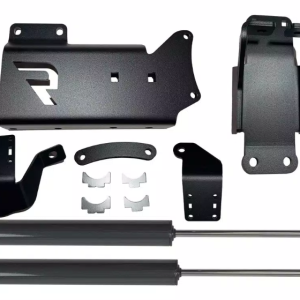 Superlift Steering Stabilizer, Dual, Black Stabilizers, With Brackets/ Hardware, Set of 2 – 92771-1