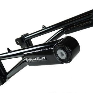 Superlift Radius Arm, With 4 to 8 Inch Lift, Non Adjustable, Powdercoated, Black, Set of 2 – 9500